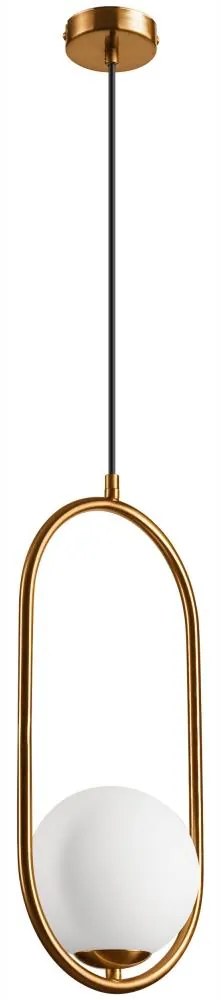 Lamkur Csillár zsinóron AMBER 1xG9/5W/230V 140 cm LA47478