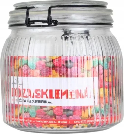 850 ml-es üvegedény