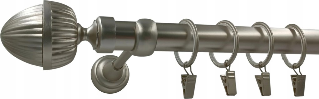 Függönykarnis fi25mm Szatén 320cm Milano