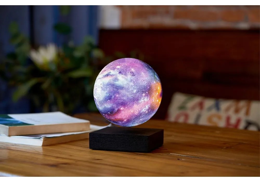 Fekete konnektorhoz csatlakoztatható fénydekoráció ø 12 cm Galaxy – Gingko