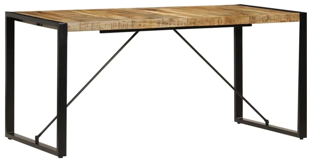 Tömör mangófa étkezőasztal 160 x 80 x 75 cm