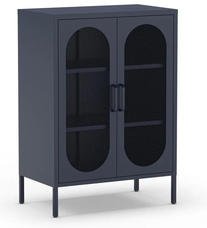 Sötétkék szekrény 70x100 cm Diora – Marckeric