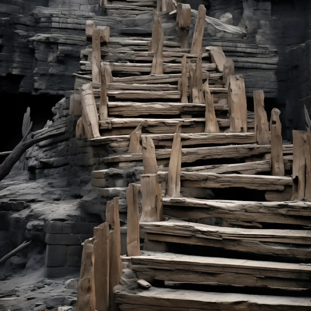 Poszter 20x20cm Lépcsők az ismeretlenhez