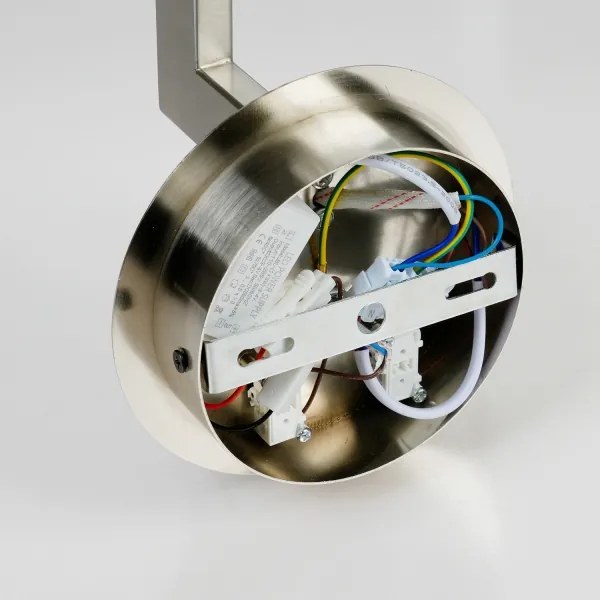 Brilagi - LED Fali lámpa DAYA 1xE14/40W/230V + LED/3W fehér/matt króm