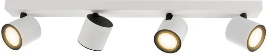 Spot Lámpa Fekete Karlota ITALUX-SPL-31959-4B-WH