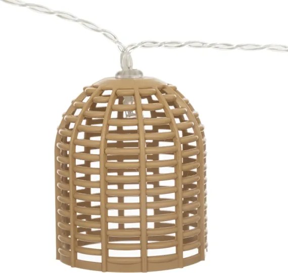 Atmosphera - LED napelemes dekorációs lánc AIA 10xLED 3,35m IP44 meleg fehér