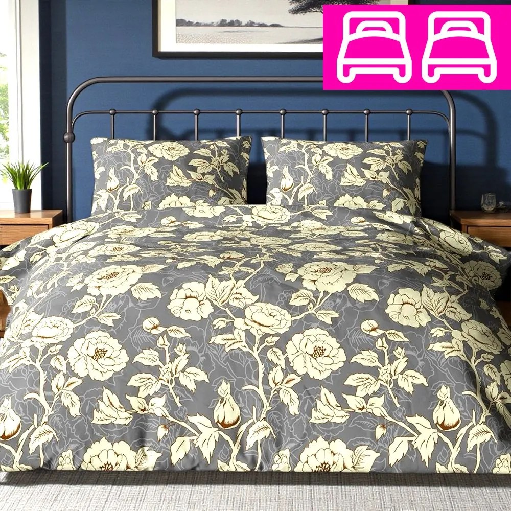 Pamut ágynemű BRES TALE 4 részes 140x200 cm