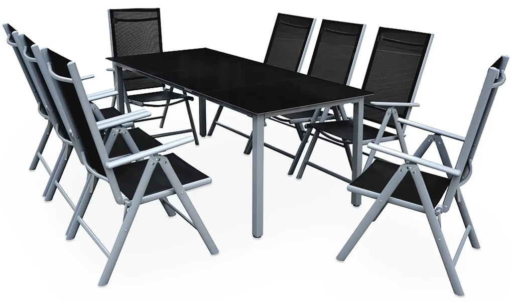 Deuba Alumínium garnitúra Alu 1+8 - ezüst