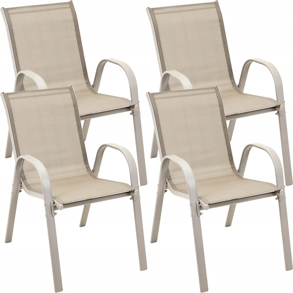 4x Szék szett Fiesta Kerti Székek erkélyre Terasz a kertbe Kényelmes