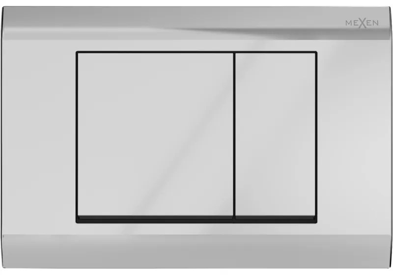 Mexen Fenix 01 öblítőgomb, fényes króm - 600101