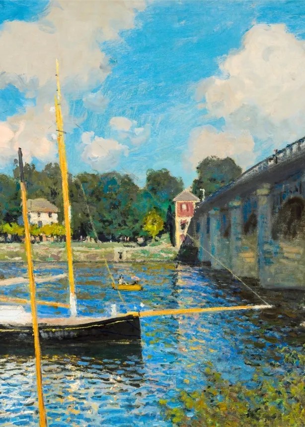 Claude Monet Híd Poszter B2 50x70 cm #442