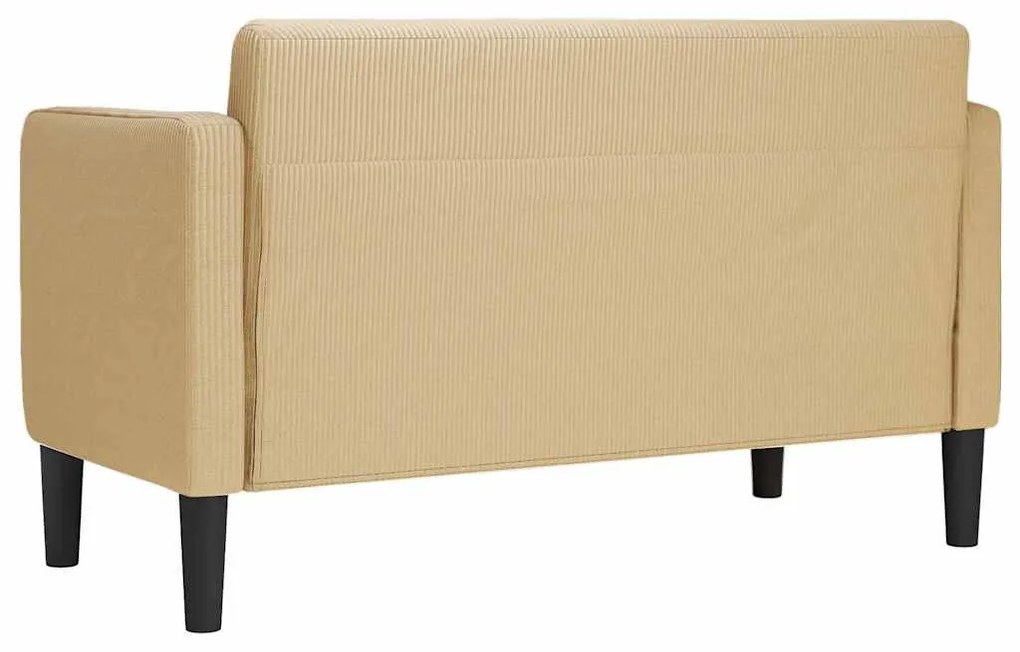 világoszöld szürke kordbársony szövet loveseat kanapé 109 cm