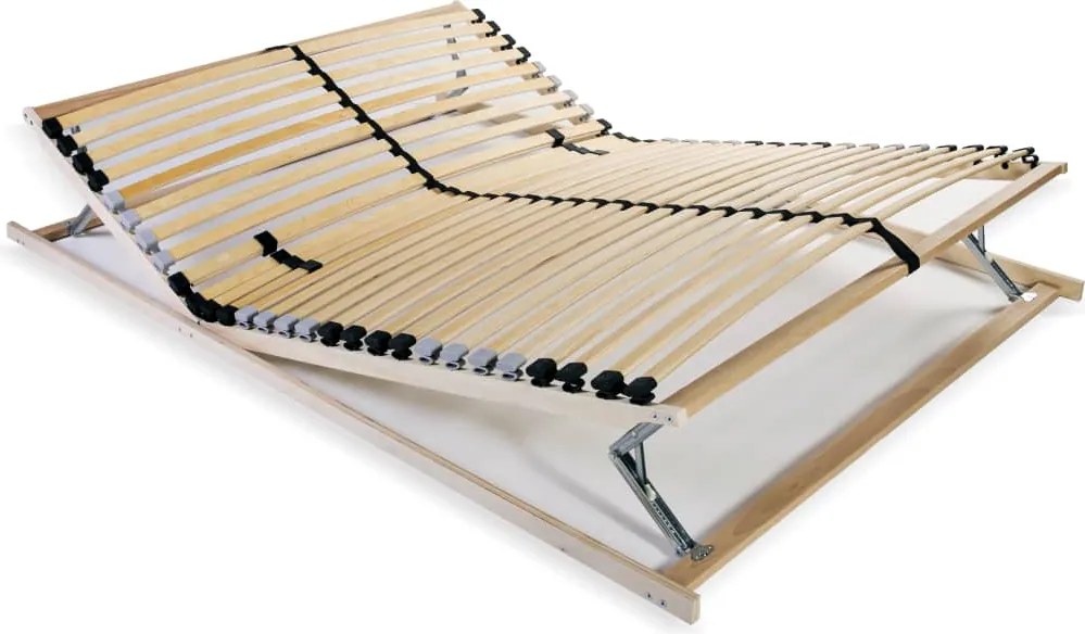 vidaXL 7 zónás 28 léces ágyrács 140 x 200 cm