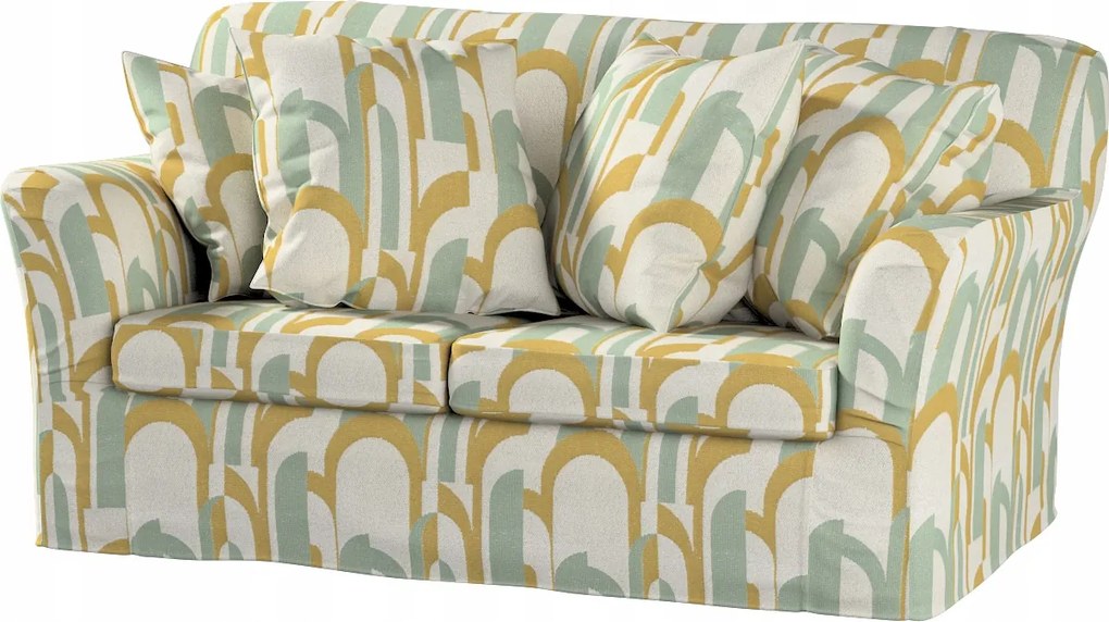 Tomelilla 2 személyes kinyitható kanapé huzat Ikea narancssárga