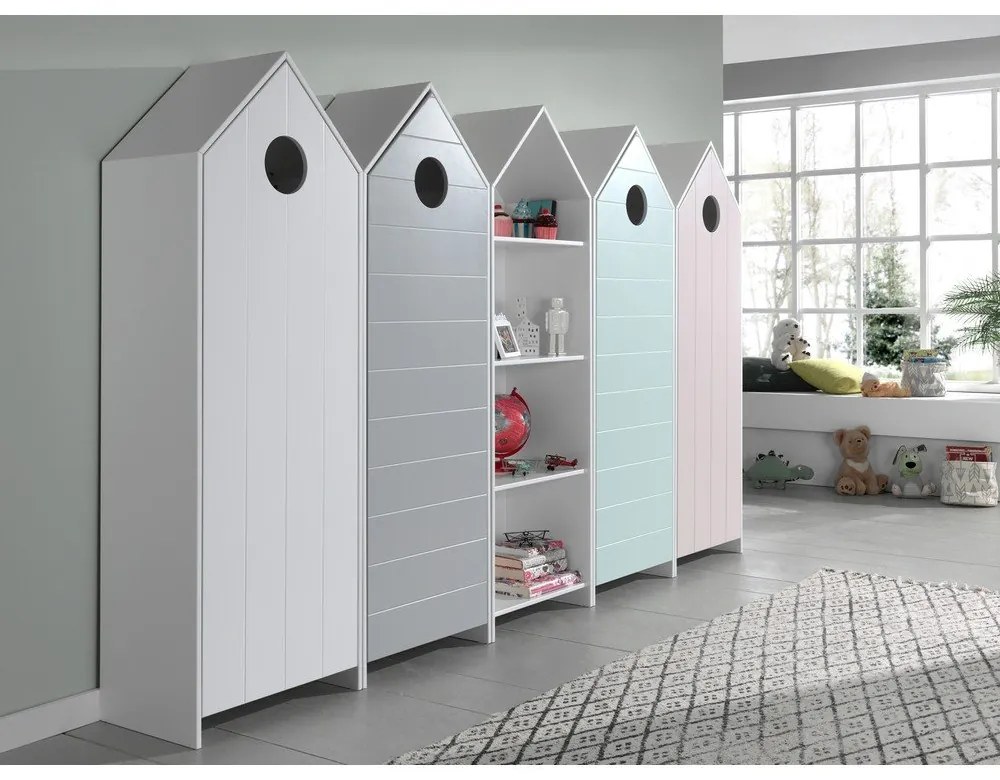 Nyitott gyerek ruhásszekrény 228x171,5 cm CASAMI – Vipack