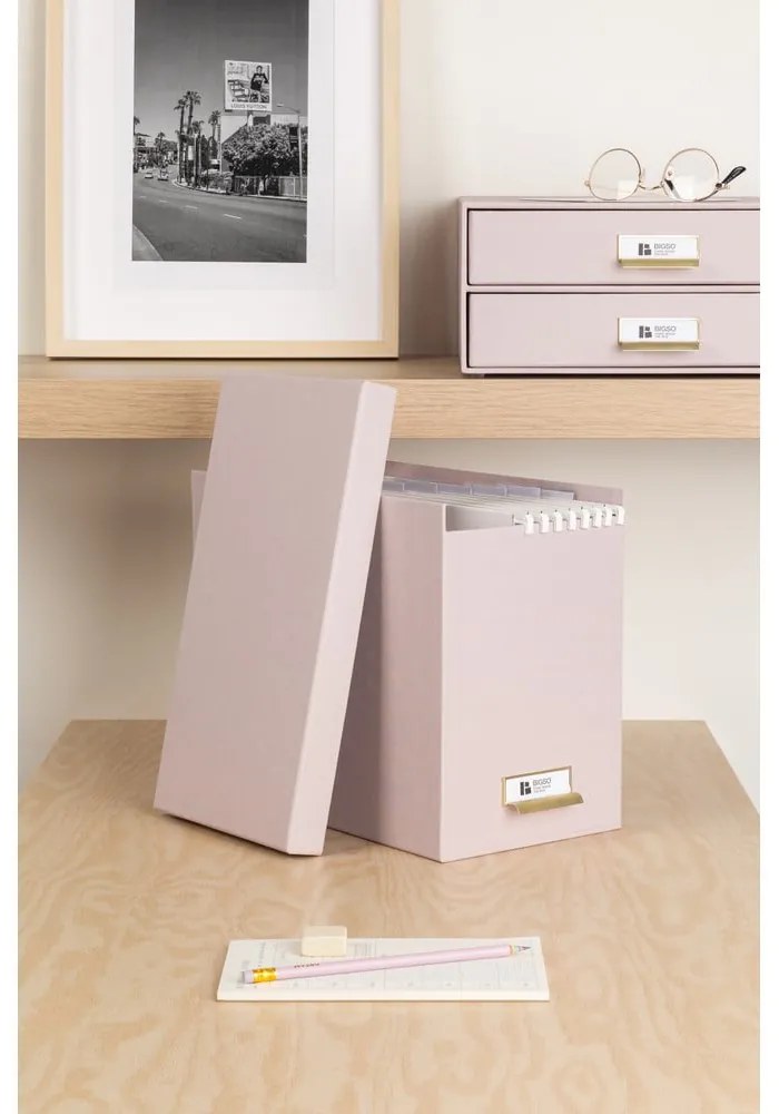 Karton rendszerező dokumentumokhoz Johan Restore Paper Laminate – Bigso