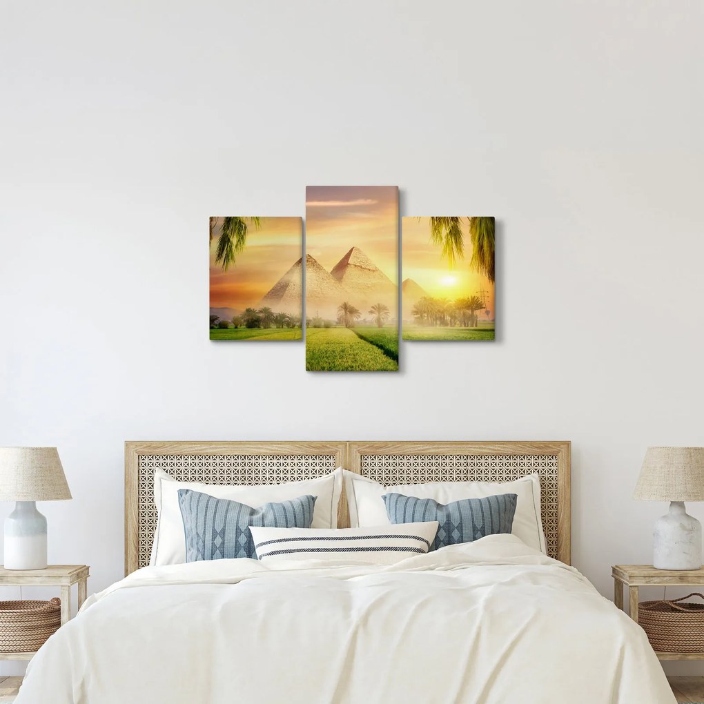 Kép - piramisok (90x60 cm)