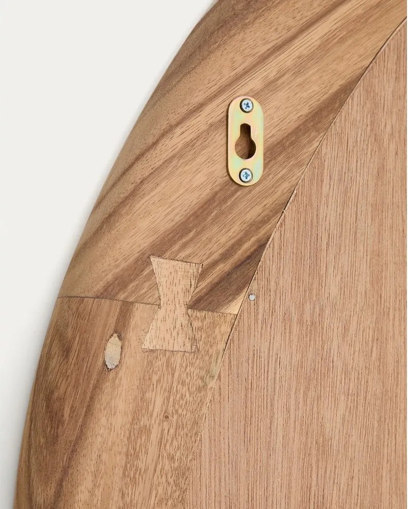 Fali tükör tömörfa kerettel 60x107 cm Selem – Kave Home