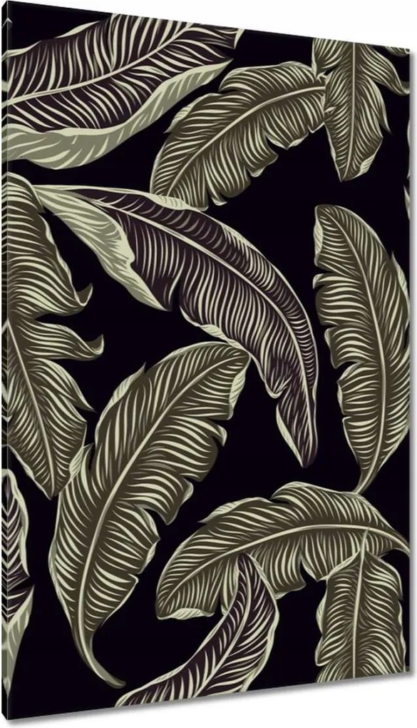 Vászonkép 80x120 Trópusi levelek Levelek