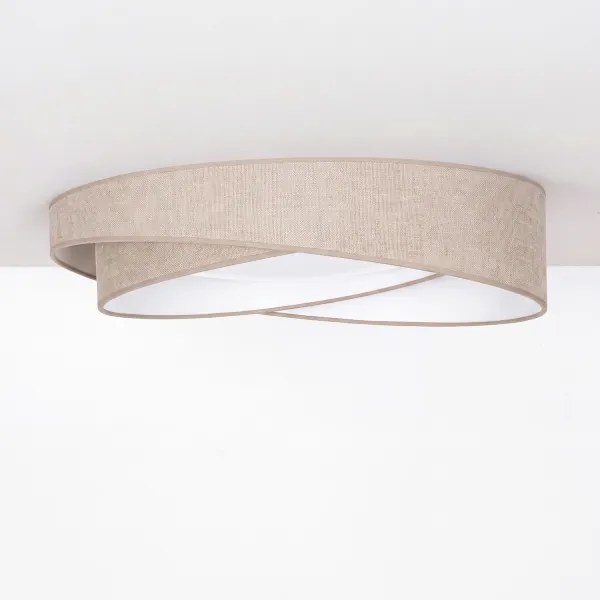 BRILAGI - LED mennyezeti lámpa VELVET TWIST LED/24W/230V 4000K átm. 55 cm bézs