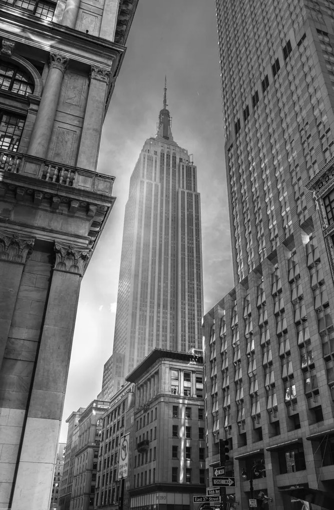 Poszter 53x81cm Empire State Building, Assaf Frank