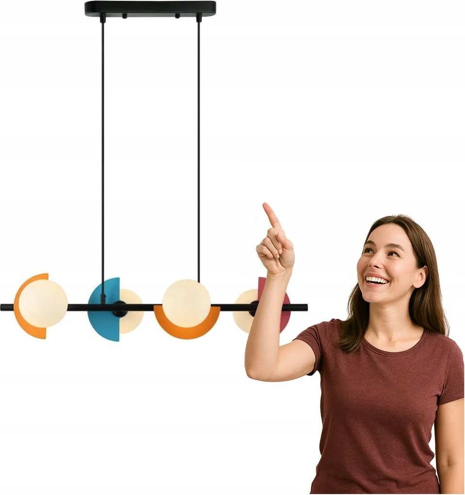 Függőlámpa Nauti PND-37482-4-MLTI Italux