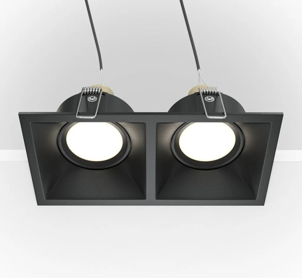 Maytoni DOT DL029-2-02B Beépíthető spotlámpa 2x50W/GU10 IP20