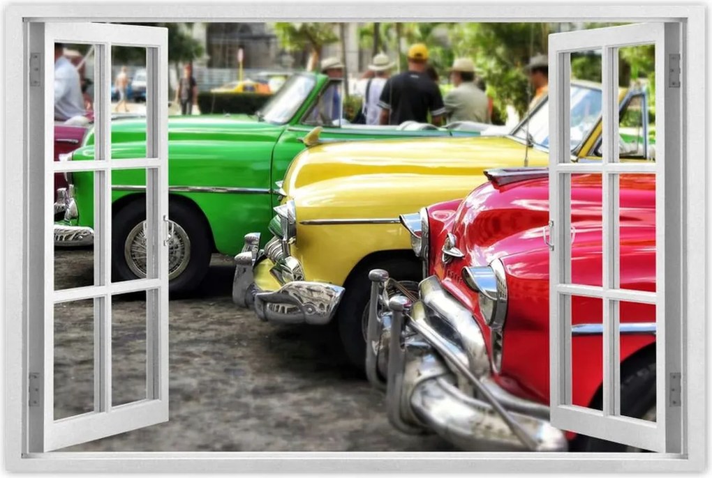 Poszterek 90x60 Régi kubai autók