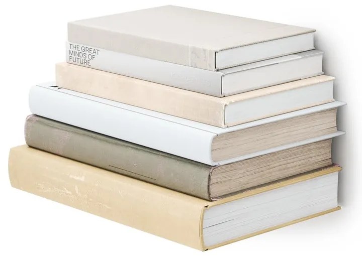 Ezüstszínű fém polc készlet 3 db-os 18 cm Conceal – Umbra