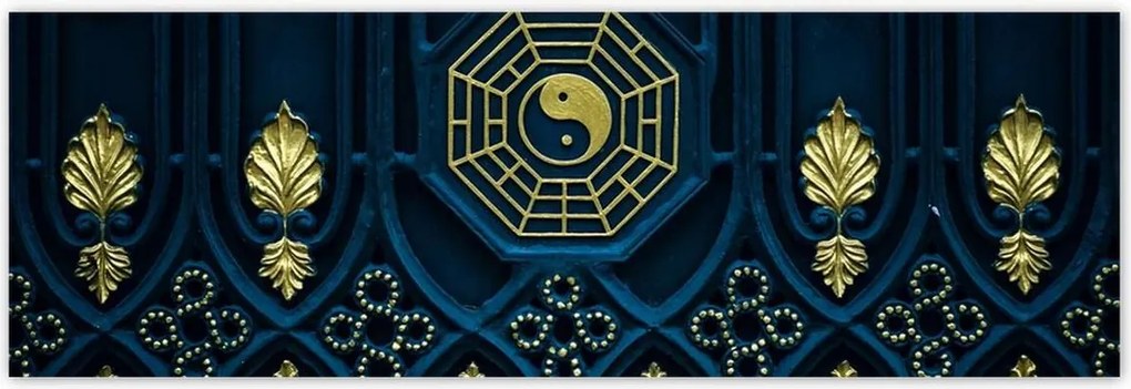 Poszterek 200x66 Absztrakt Arany harmónia