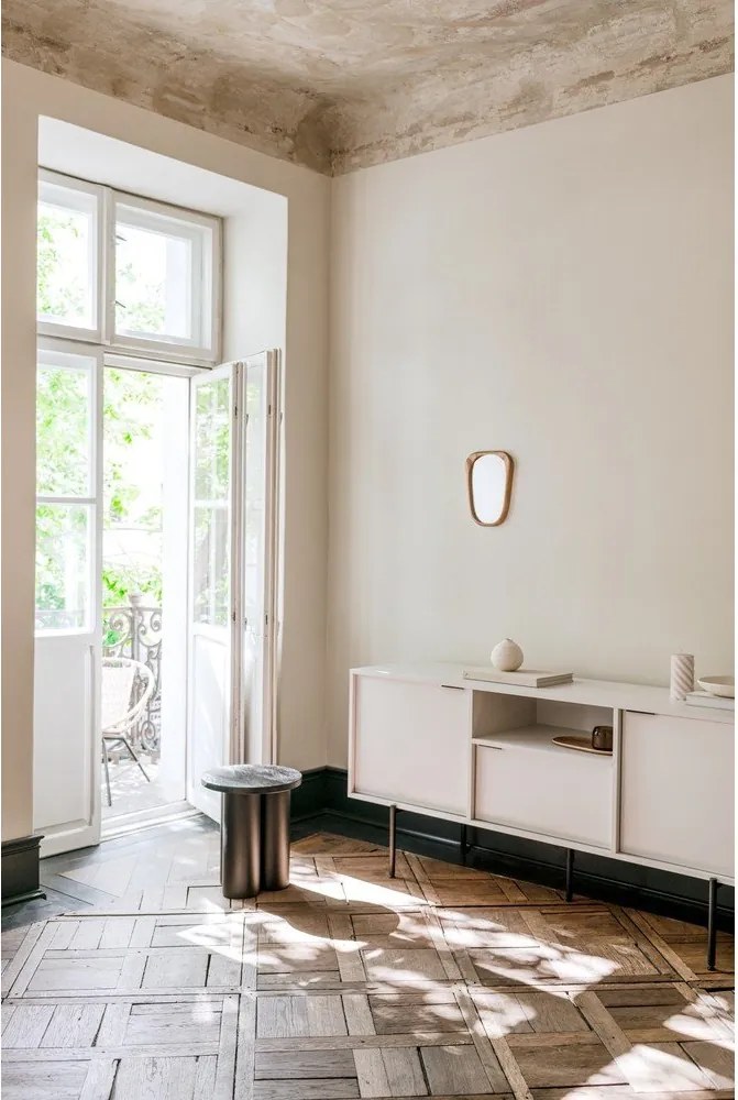 Szürkésbézs TV-állvány 180x79x50 cm Bau – noo.ma