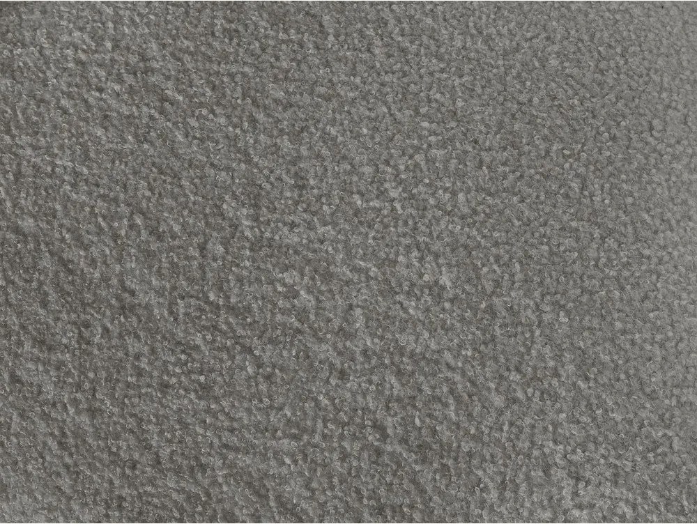 Szürke forgó buklé fotel Elina – Bobochic Paris