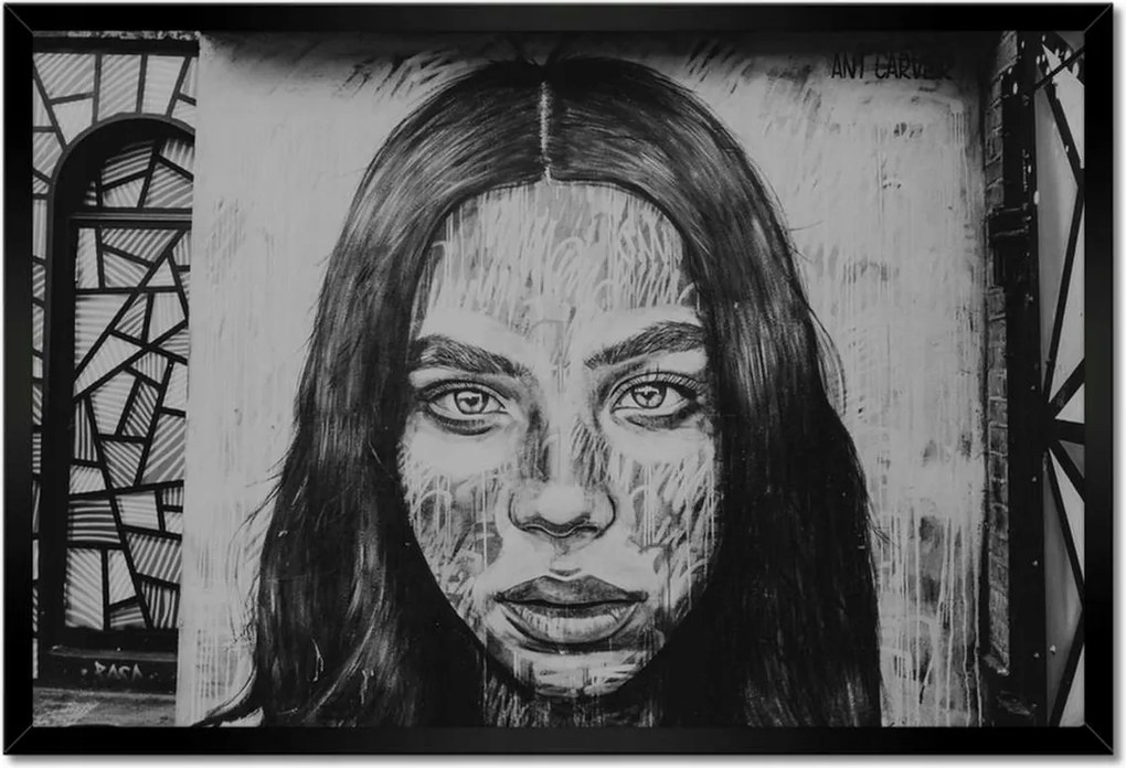 Poszterek keretben 60x40 Graffiti Utcaművészet