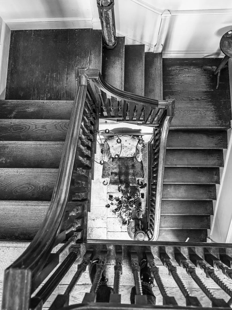 Poszter 60x80cm Fa lépcső a házban, Assaf Frank