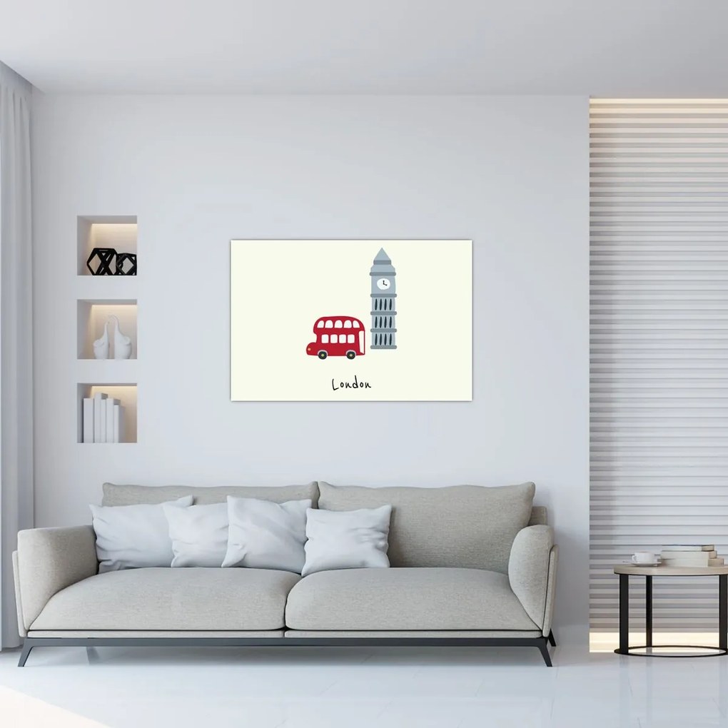 Kép - Európa városai N⁰3 (90x60 cm)