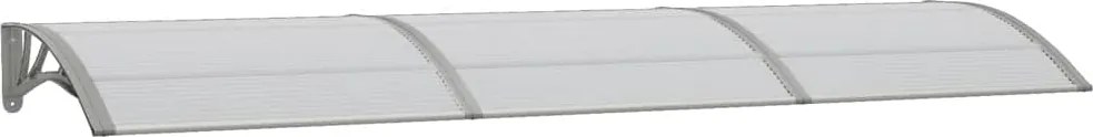 vidaXL szürke polikarbonát ajtóelőtető 300 x 75 cm