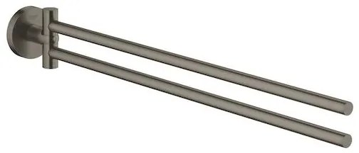 Grohe Essentials törülközőtartó csiszolt hard graphite G40371AL1