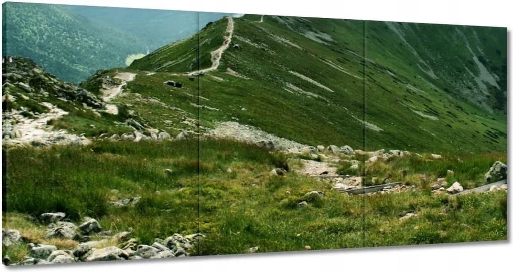 Vászonkép 60x30 Tátra Lengyel hegyek Kilátás