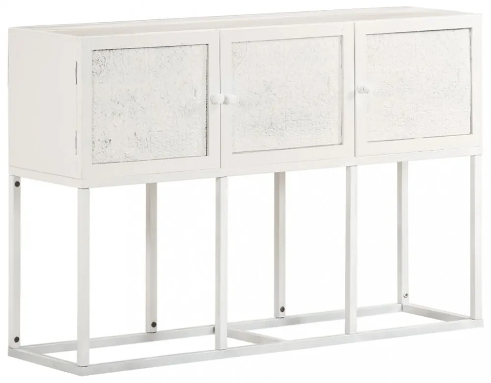 tömör mangófa tálalószekrény 115 x 30 x 76 cm