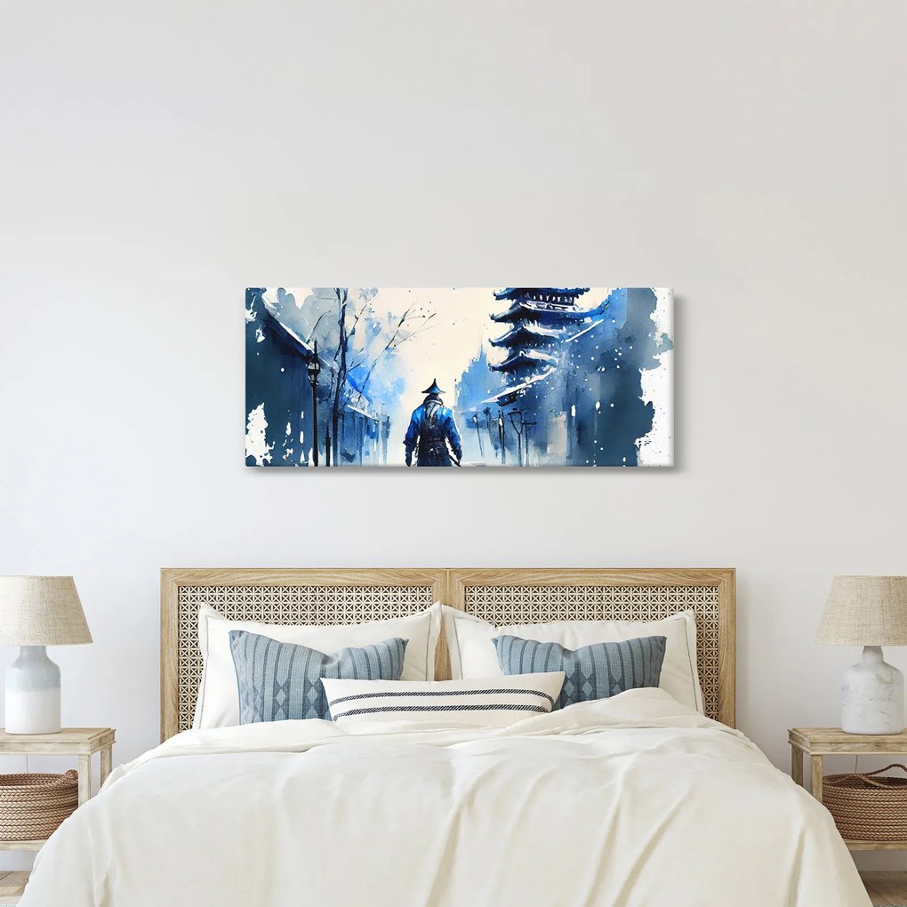 Kép - Szamuráj, akvárium (120x50 cm)