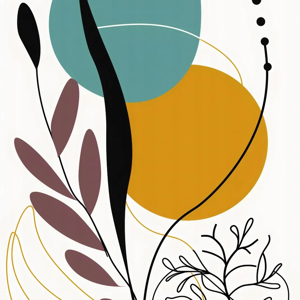 Poszter 50x50cm Akvarell Ébredés