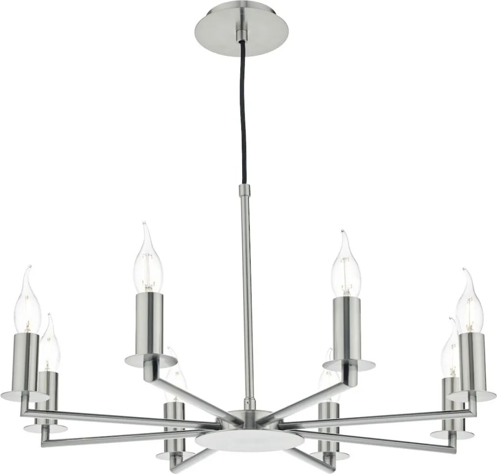 Dar Lighting TYLER TYL0838 Csillár 8x40W/E14