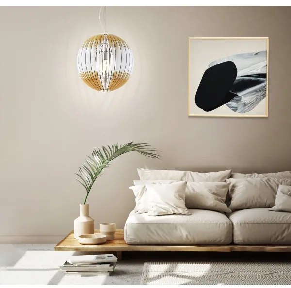 Eglo 32847 - OLMERO kábeles függeszték 1xE27/60W/230V