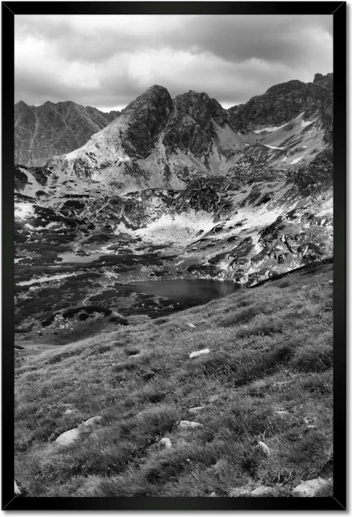 Poszterek keretben 40x60 Tátra Lengyel hegyek Kilátás