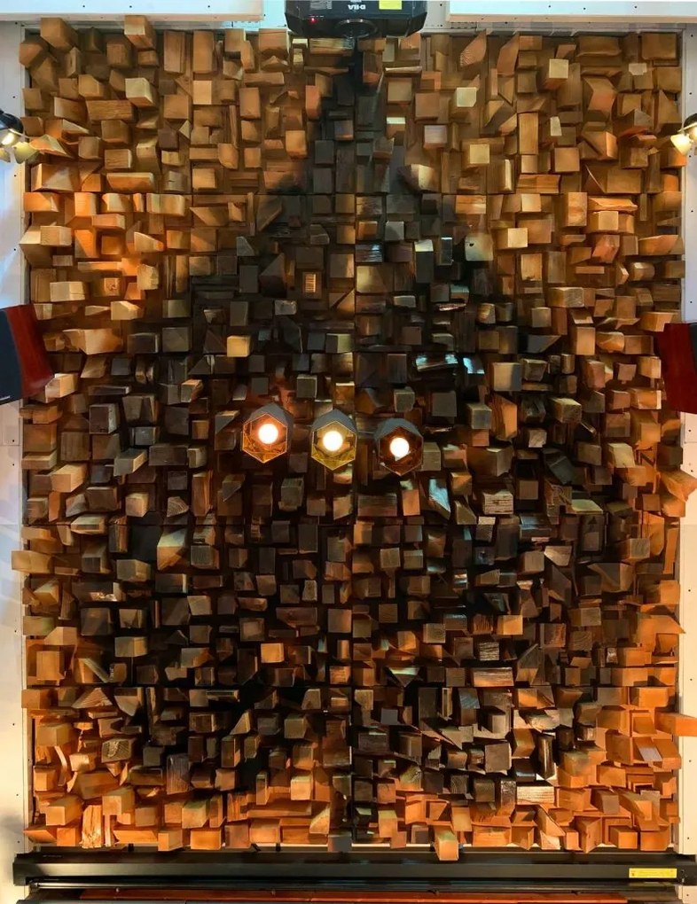 Rusztikus-Vintage diffúzor 60x60x12cm - 70x70x12cm csomagolva a szállításhoz