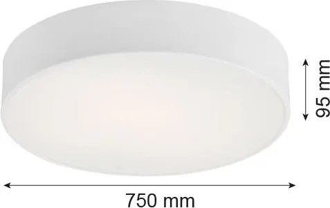 ARGON 2534 DARLING Kerek Mennyezeti Lámpa Fehér E27 IP20