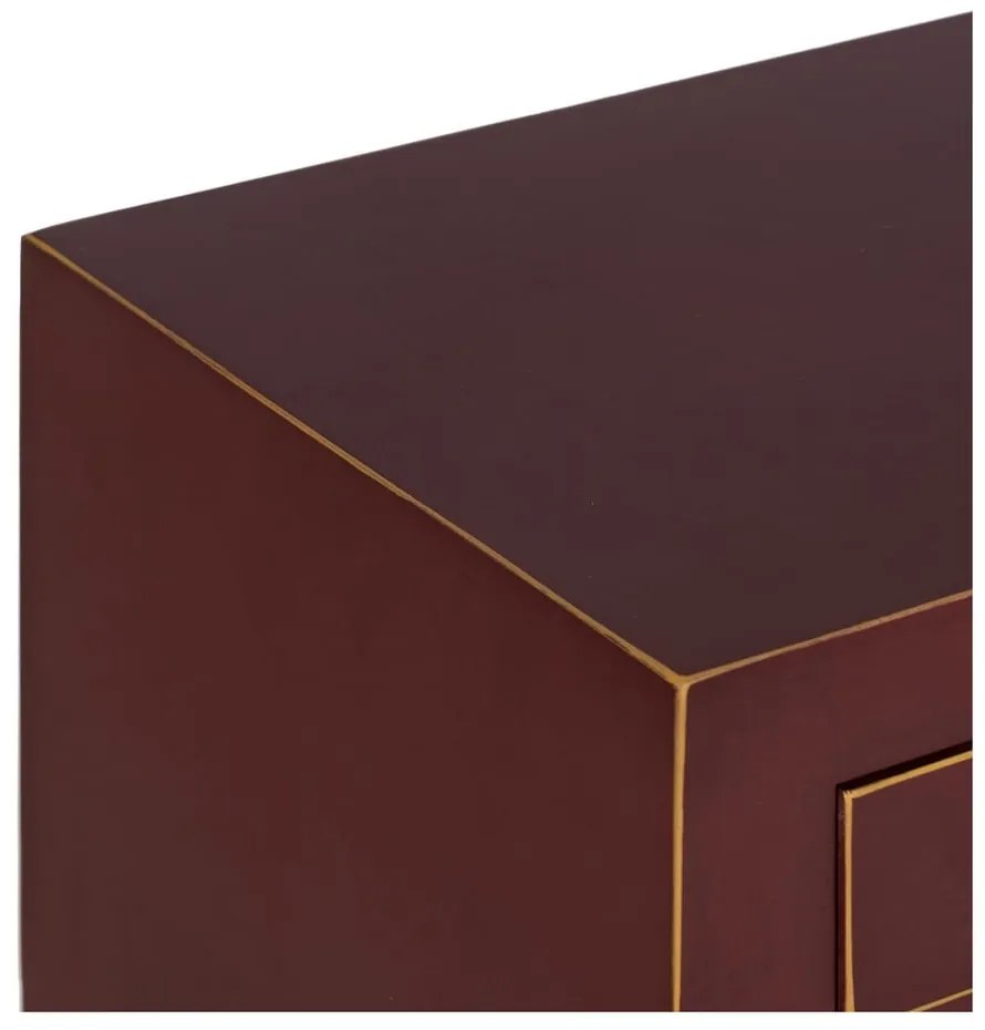 Barna konzolasztal 26x63 cm Diana – Ixia