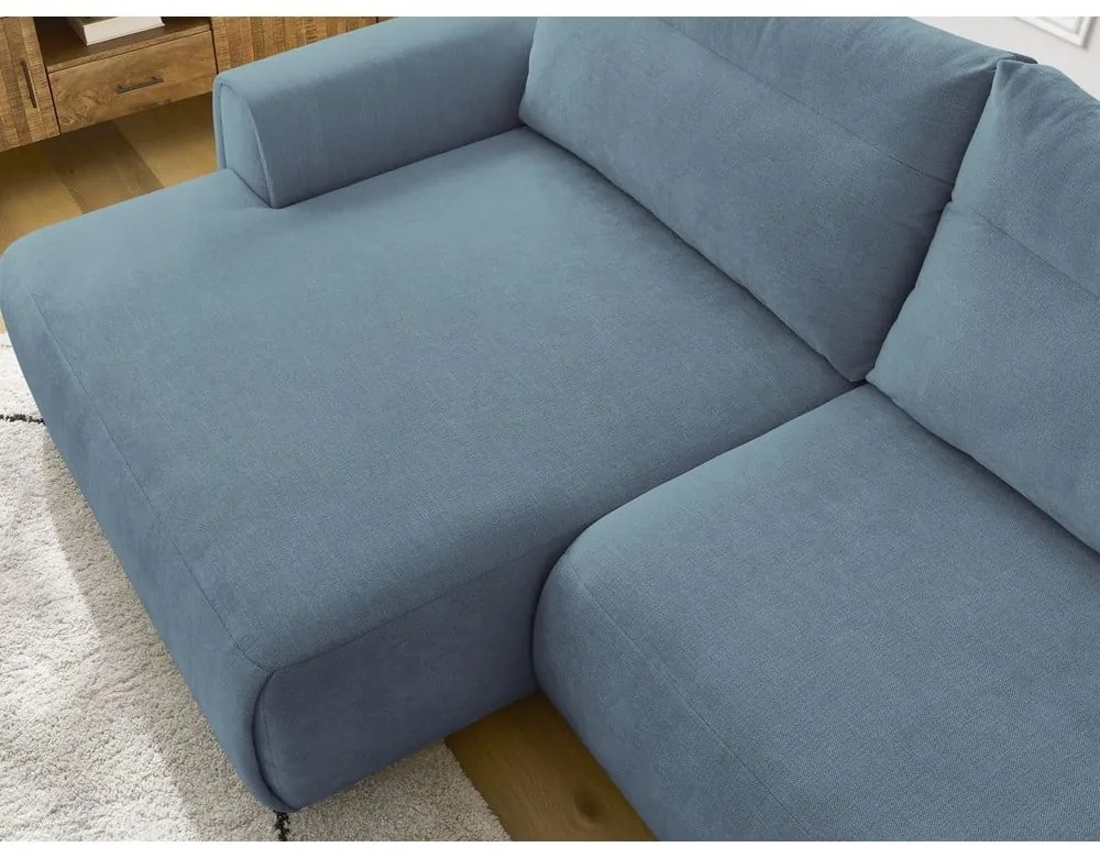 Kék sarokkanapé Aden – Bobochic Paris