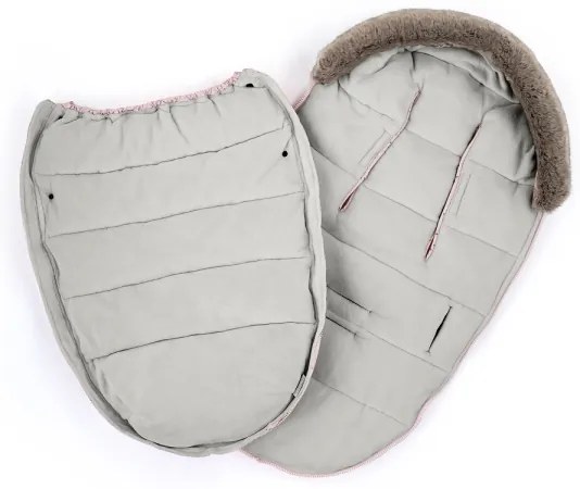 PETITE&MARS 4v1 COMFY gyerek bundazsák + kézmelegítők, Pastel Peach