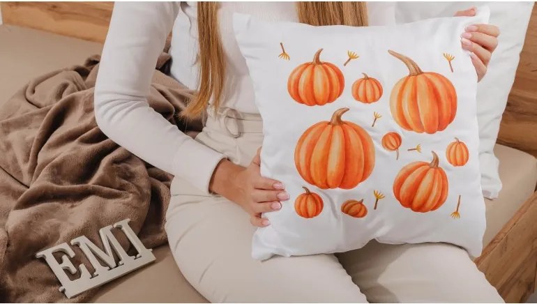 EMI Little Pumpkins díszpárna 40x40 cm
